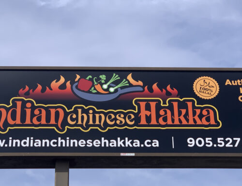 Indian Chinese Hakka Sign