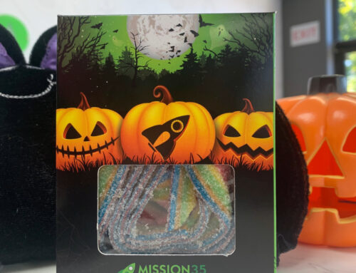 Halloween Candy Boxes for Mission 35