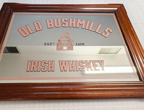 Bushmills Mirror Decal