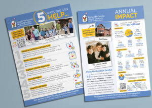 Infographic and flyer for RMHCSCO