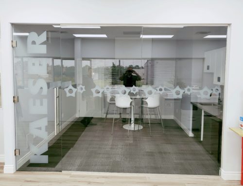 KAESER – Indoor Glass Graphic/Decal